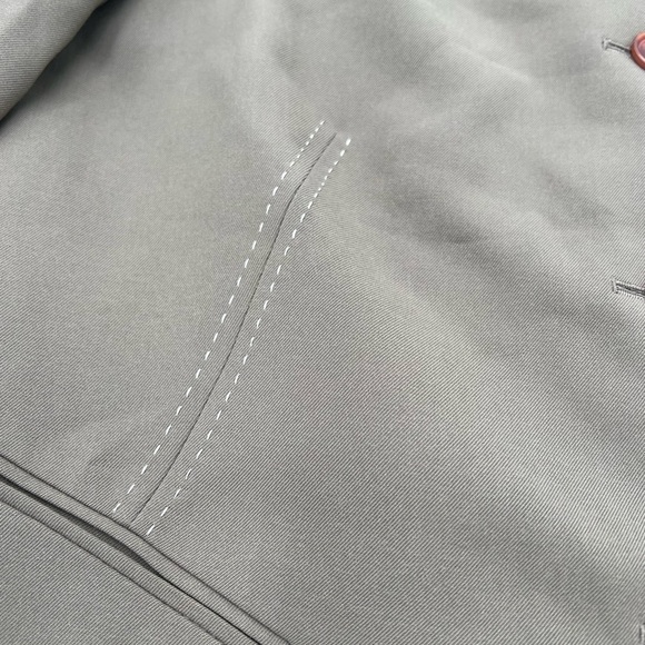 Anne Klein Suit Blazer Light Beige Women's Size 12P Three Button Career Wear Jac - Picture 13 of 13